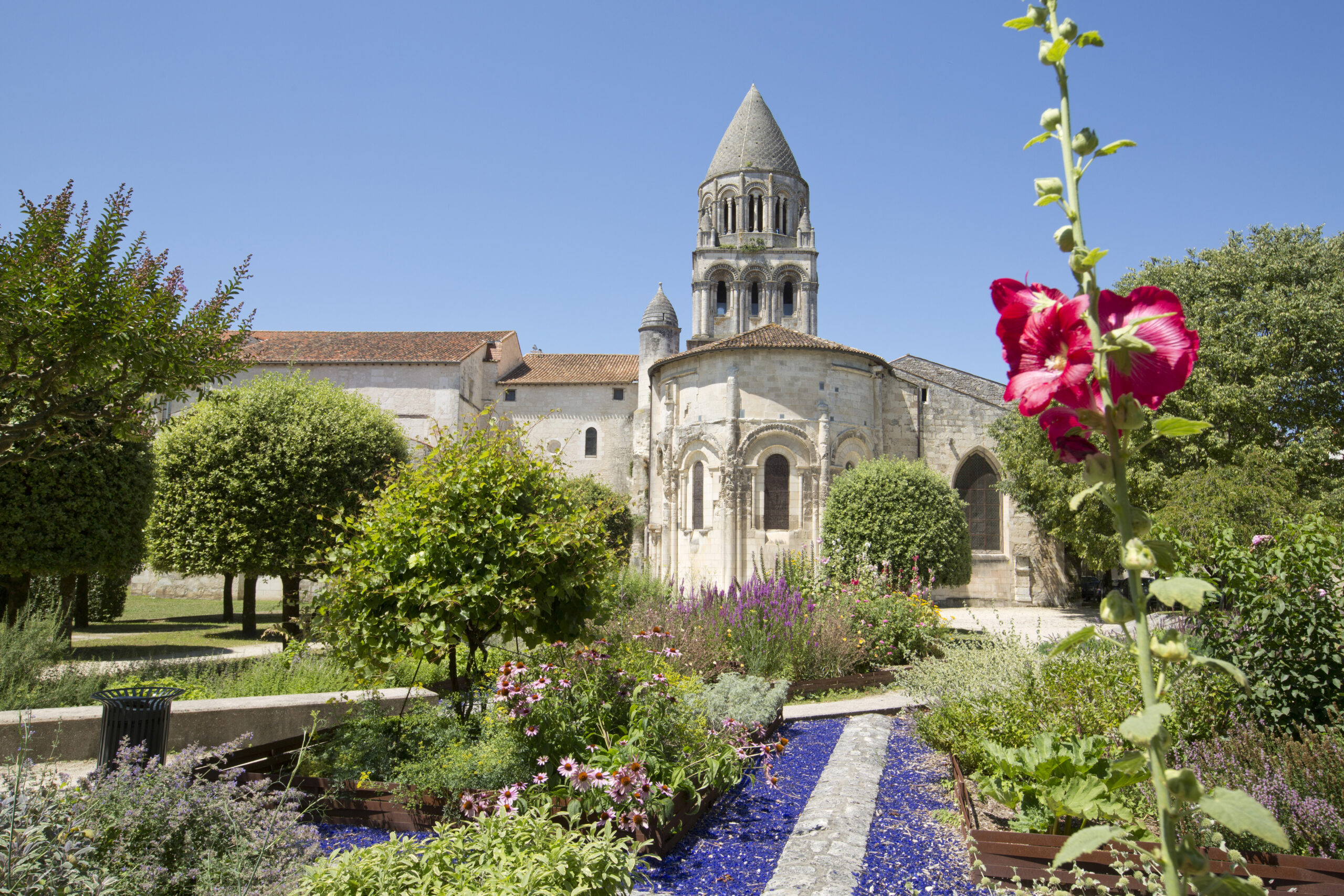 Jardins de l'Abbaye aux Dames à Saintes